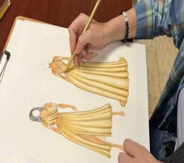 برای طراحی لباس از کجا شروع کنم