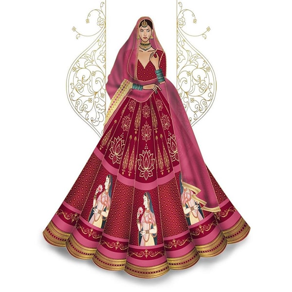 طراحی لباس سنتی