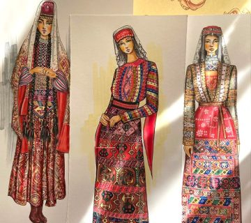 طراحی لباس افغانی