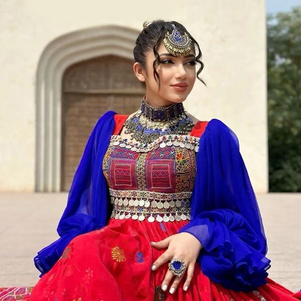 طراحی لباس افغانی