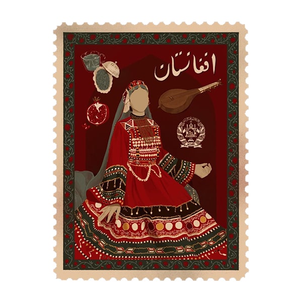 طراحی لباس افغانی