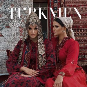 طراحی لباس ترکمن