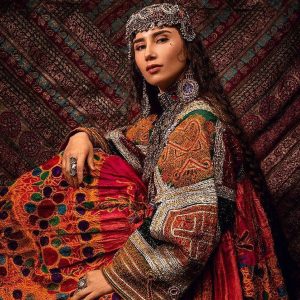 طراحی لباس ترکمن