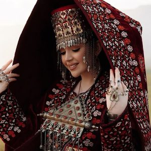 طراحی لباس ترکمن