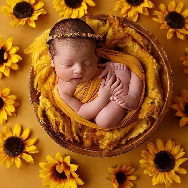 عکاسی نوزاد دختر