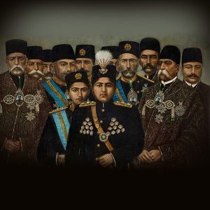 طراحی لباس قاجاری